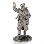 Оловянный солдатик миниатюра "Старший сержант - артиллерист"